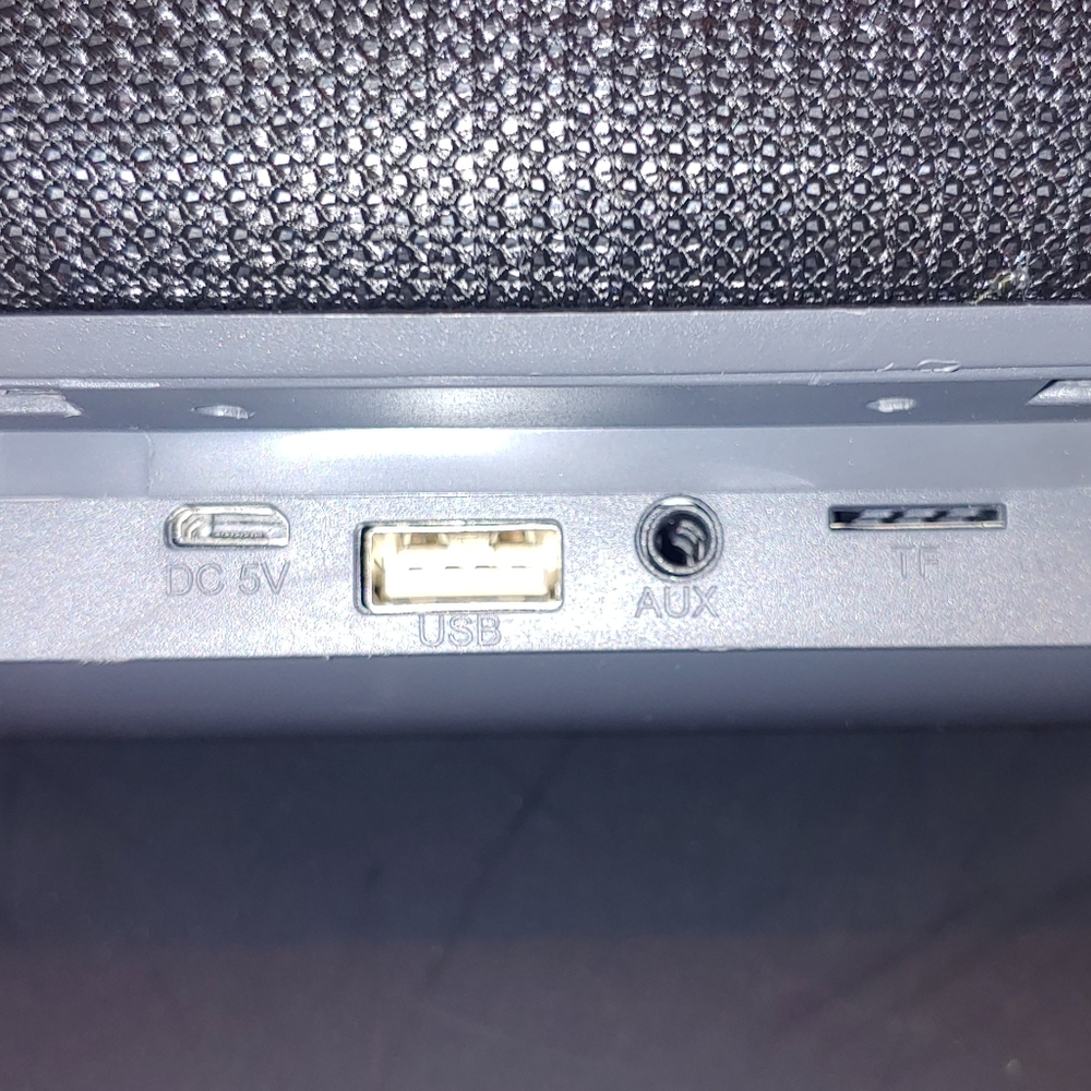 Bluetooth Speaker Portable - Blue with Shoulder Strap - Picture 8 of 10